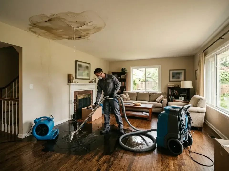 attic-pipe-burst-ceiling-drip-008 — frequently asked questions, Water Damage Restoration & Carpet Care in Middlebranch, OH